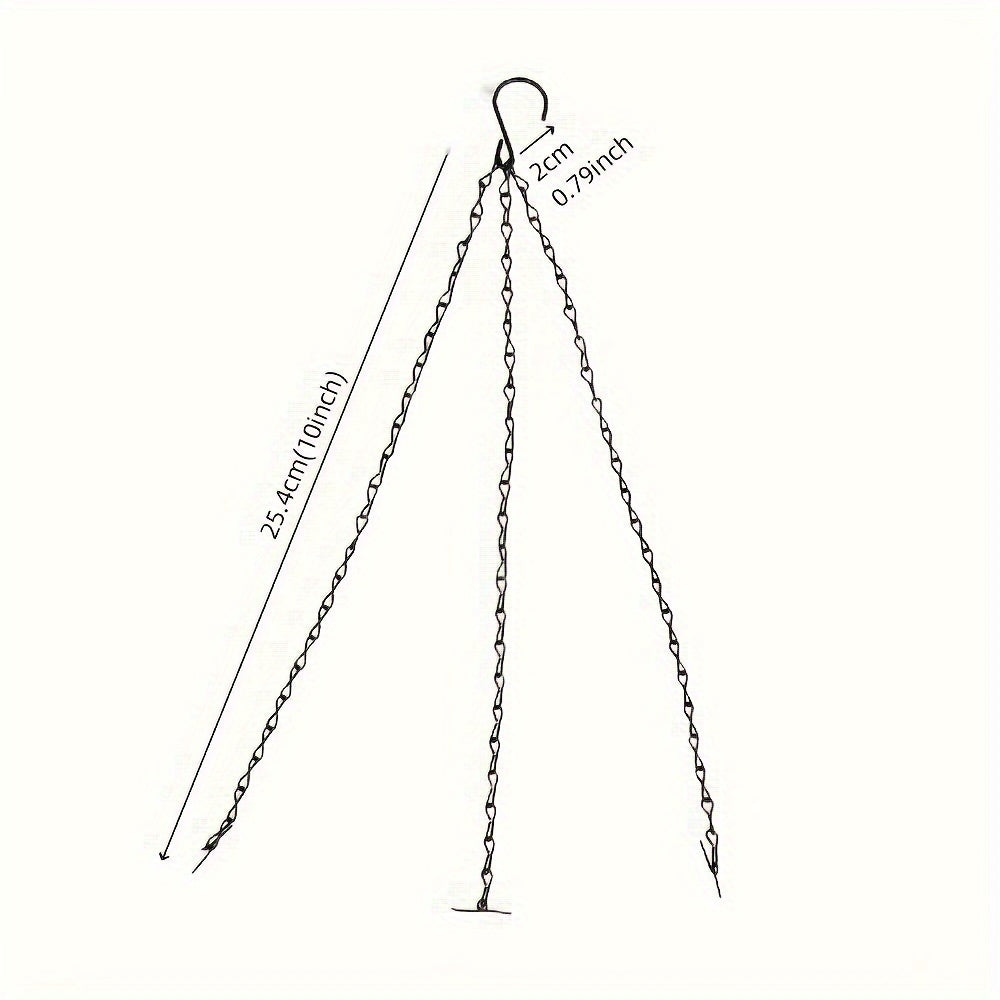 3 Pack Long Hanging Chains for Plants Flower Pot Basket Chains