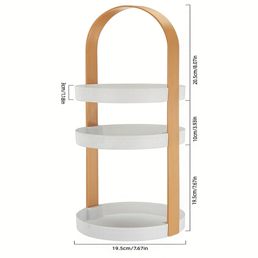 Desktop Storage Rack Bathroom Countertop Storage Makeup Organizer