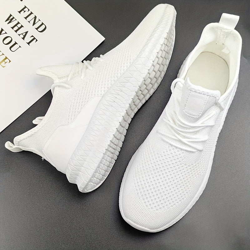 Men's Lightweight Knitted Sneakers for Running