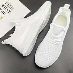 Men's Lightweight Knitted Sneakers for Running