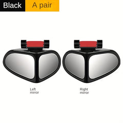 2pcs Car Rearview Mirror Wide Angle Blind Zone