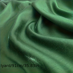 1pc Silk Fabric Satin Gradient Fabric DIY Dress Shirt