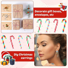 Mini Artificial Candy Can for Christmas Decoration