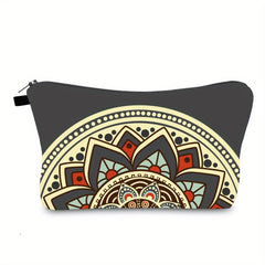 National Style Floral Print Toiletry Travel Bag