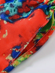 Boys Tie Dye Casual Shorts for Vacation Beach Kids Summer Clothes