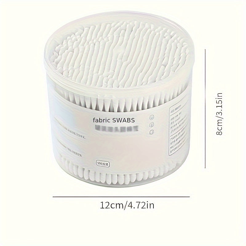 500pcs 100pcs Cotton Swabs Round Thick Tips Disposable Ear Cleaning Sticks