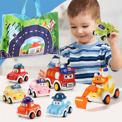 Toy Cars For 2 Year Old Boys Girls 8 PCS Push And Go Cars