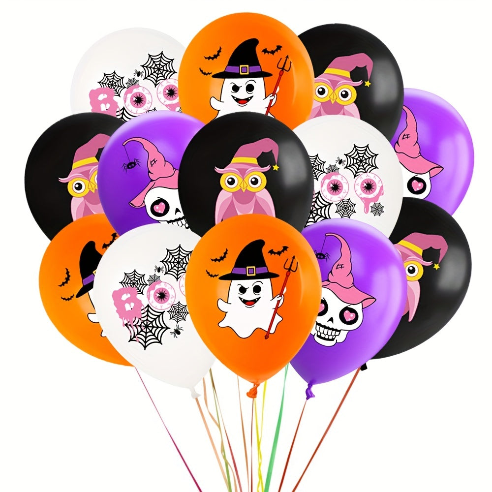 15pcs Halloween Party Decoration Balloons Cartoon 30 48 cm Balloons