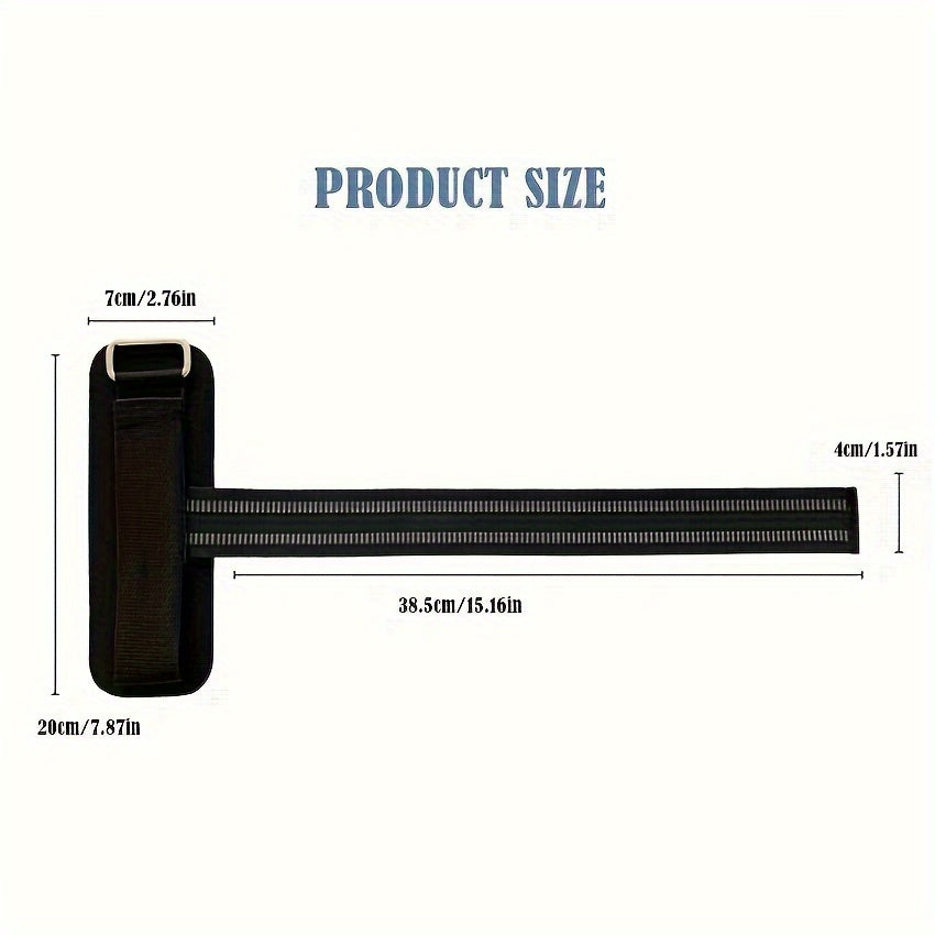 2pcs Weightlifting Belt Sweat Resistant Wrist Support Gym Training Fitness