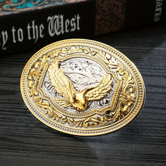 Animals Pattern Belt Buckle Western Cowboy Belt Buckle Accessories