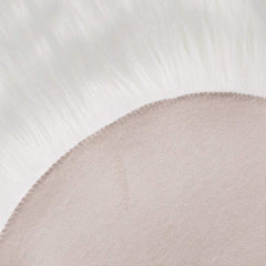 Soft Faux Fur Chair Cover for Living Room and Bedroom Decor