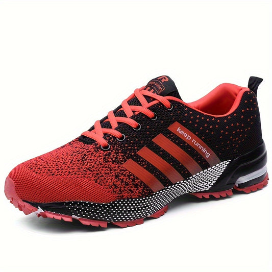 Men's Breathable Running Shoes, Shock Absorption, Non Slip Sneakers