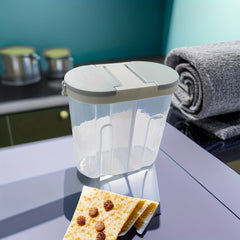 2 Grid Food Storage Containers Airtight Jars Fresh keeping Box