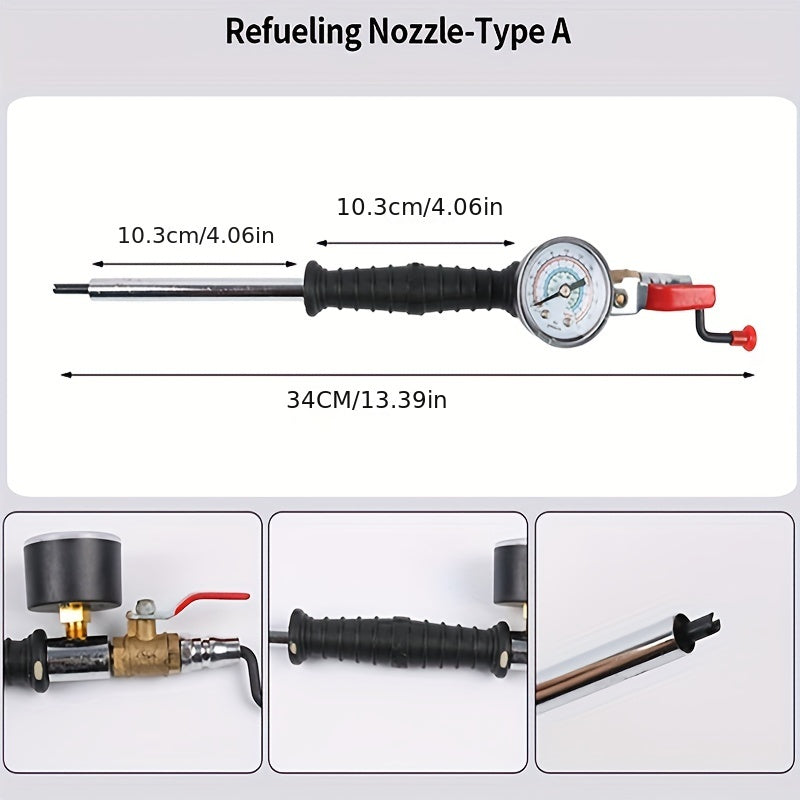 Swing Handle Barometer Tire Inflator