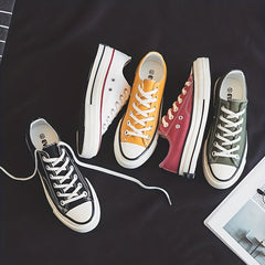 Men's Canvas Shoes Classic Casual Sports Walking Footwear