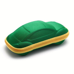 Hard Shell Sunglass Case with Carabiner Zipper