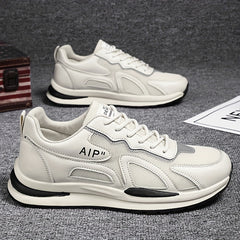 Men's Lace Up Sneakers Athletic Shoes Wear Resistant and Breathable