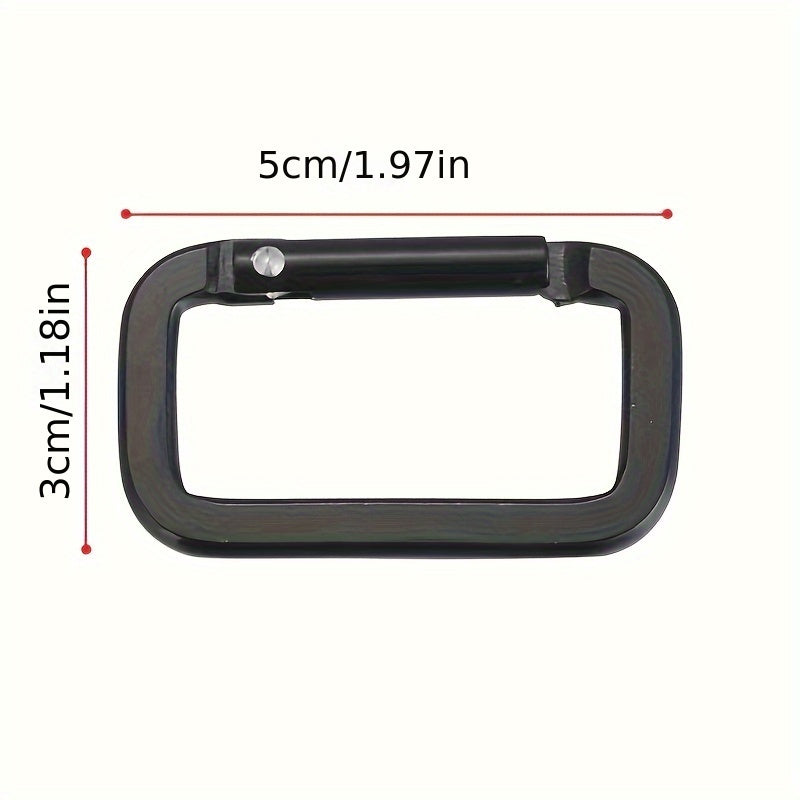 Durable Aluminum Alloy Backpack Hanging Buckle For Outdoor Camping