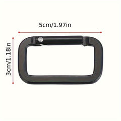 Durable Aluminum Alloy Backpack Hanging Buckle For Outdoor Camping