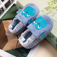 Baby Boys Monkey Slip On Household Slippers 0-24 Months