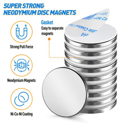 30 X 3mm Neodymium Magnets 8 KG Pull Strong Magnet