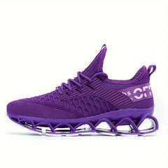 Mesh Breathable Low Top Chunky Sneakers Comfortable Solid Running Shoes