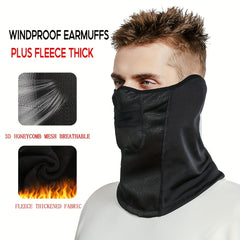 Fleece Windproof Ear Protection Headgear for Outdoor Activities