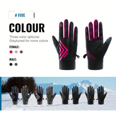 Winter Stay Warm Gloves Windproof Waterproof Touch Screen Gloves