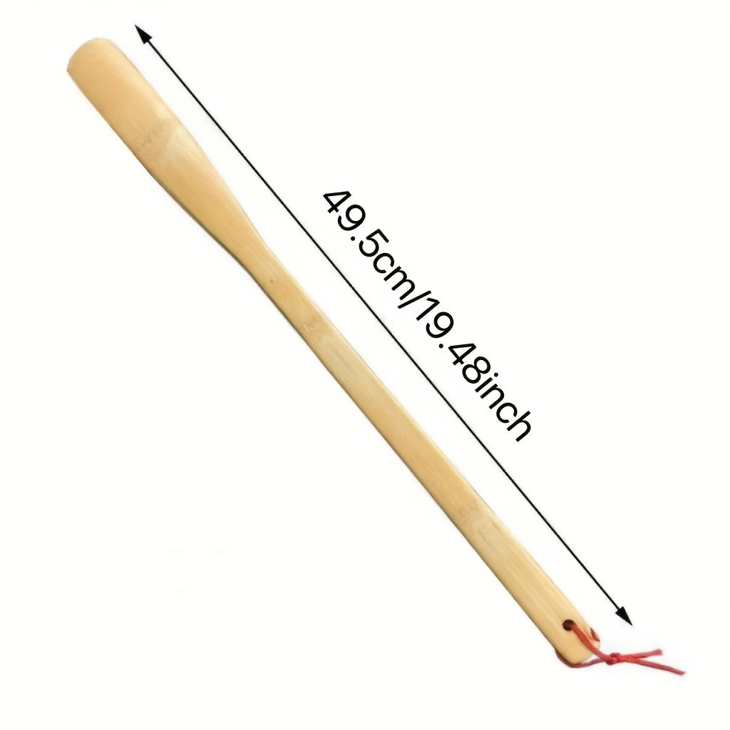 Bamboo Shoehorn - Convenient Shoe Helper for Easy Wear