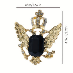 Eagle Silk Scarf Buckle Tie Buckle Accessories DIY Tie Hoop For Men