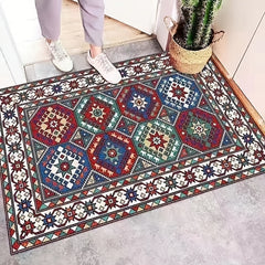 Home Entry Mat Lightweight Polyester Fabric 15.7x23.6inch, 8 Patterns