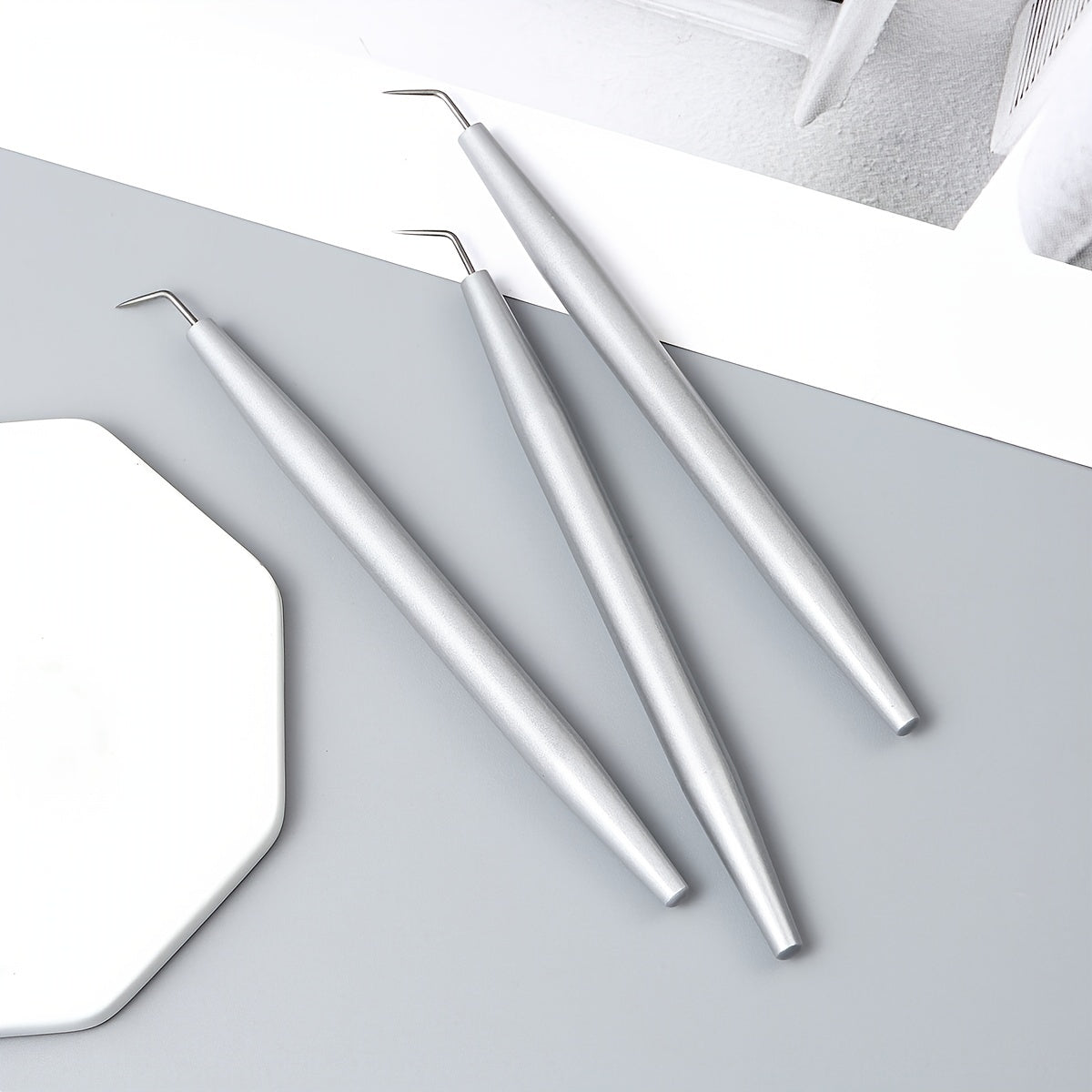 Lash Lift Brush Eyelash Lift Perm Tool Aluminum Silvery