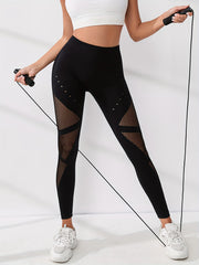 Hollow Out Leggings Sports Yoga Trousers Women's Activewear