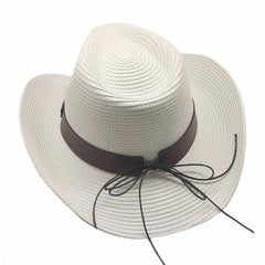 Western Sunhead Cowboy Hat Breathable Summer Gift For Men