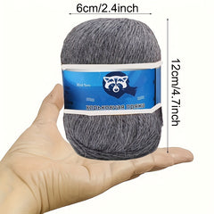 70g Medium Thick Mink Yarn for Knitting Crocheting Sweater and Scarf