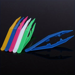 5pcs Beaded Tweezers 10.92cm, DIY Jewelry Making Tools