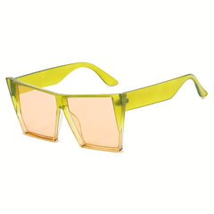 Y2K Large Square Sunglasses UV400 Sun Shades