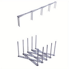 430 Stainless Steel Kitchen Shelf Retractable Steam Tray