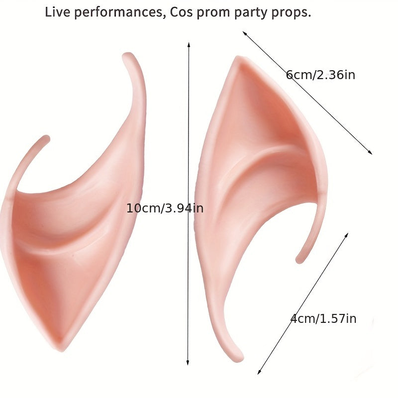 Halloween Christmas Elf Ears Party Dress Up Costume Props