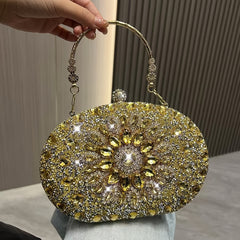 Diamond Women's Evening Bag Wedding Crystal Phone Bag