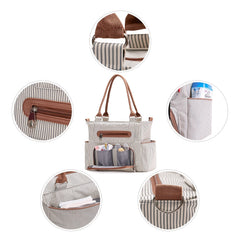 Multifunctional Mommy Bag Large Capacity Handbag for Mother Baby Outing