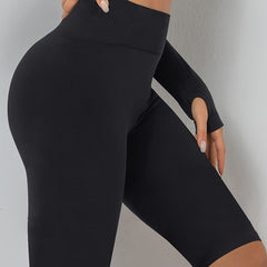 High Waist Biker Shorts Casual Workout Shorts