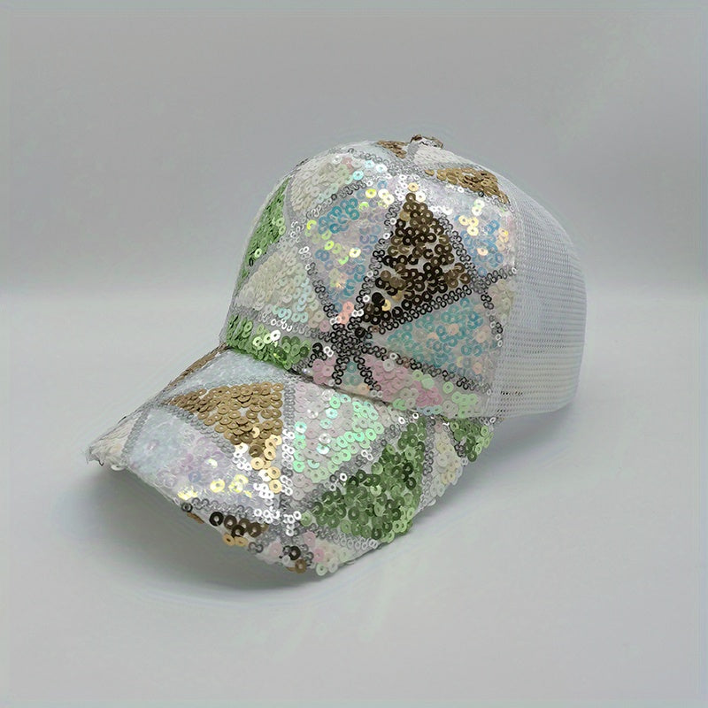 Colorful Peaked Cap Breathable Baseball Cap Sunshade Hat