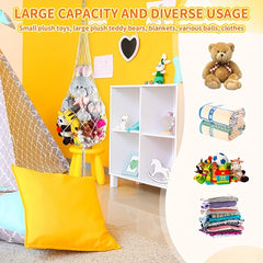 Stuffed Animal Hammock Holder Organizer for Kids Room