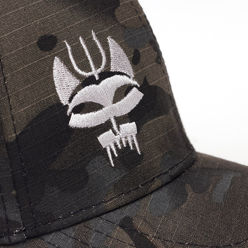 Camouflage Wolf Baseball Cap For Men