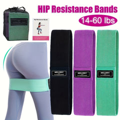 Elastic Yoga Resistance Band Pilates Stretch Tension Belt Thigh Leg Hip Training