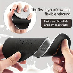 Latex Elastic Orthopedic Insoles for Running Sneakers
