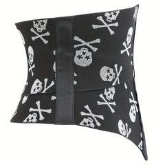 Skull Pattern Tummy Wrap Slim Girdle Belt Cincher Women's Underwear
