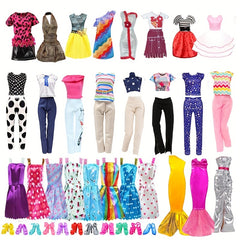 30-Piece Doll Outfit Set for 11.5" Dolls