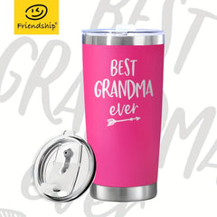 Grandma Stainless Steel Gift Cup Christmas Present Coffee Mug